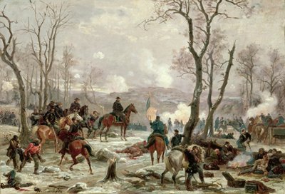 General Grant looking over the Battlefield at Fort Donelson, c.1863 by Paul Phillipoteaux